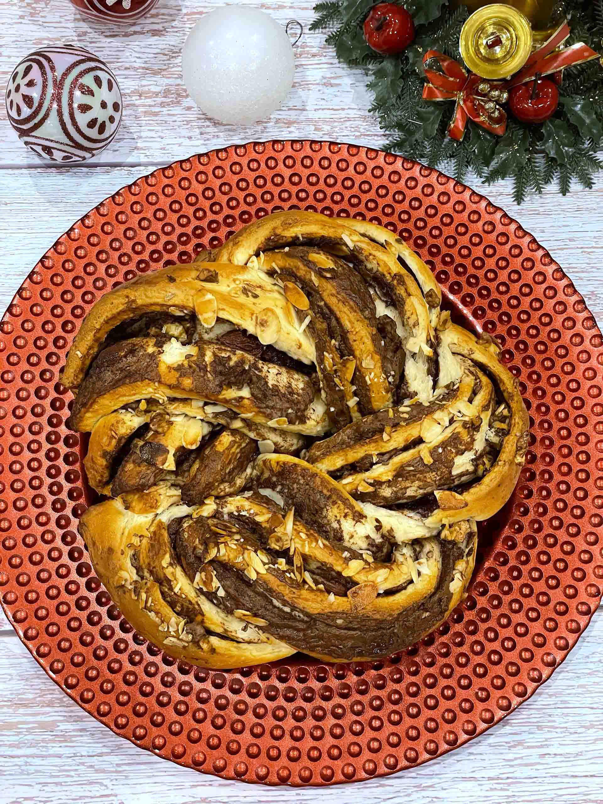 Bolo-Rei de Chocolate