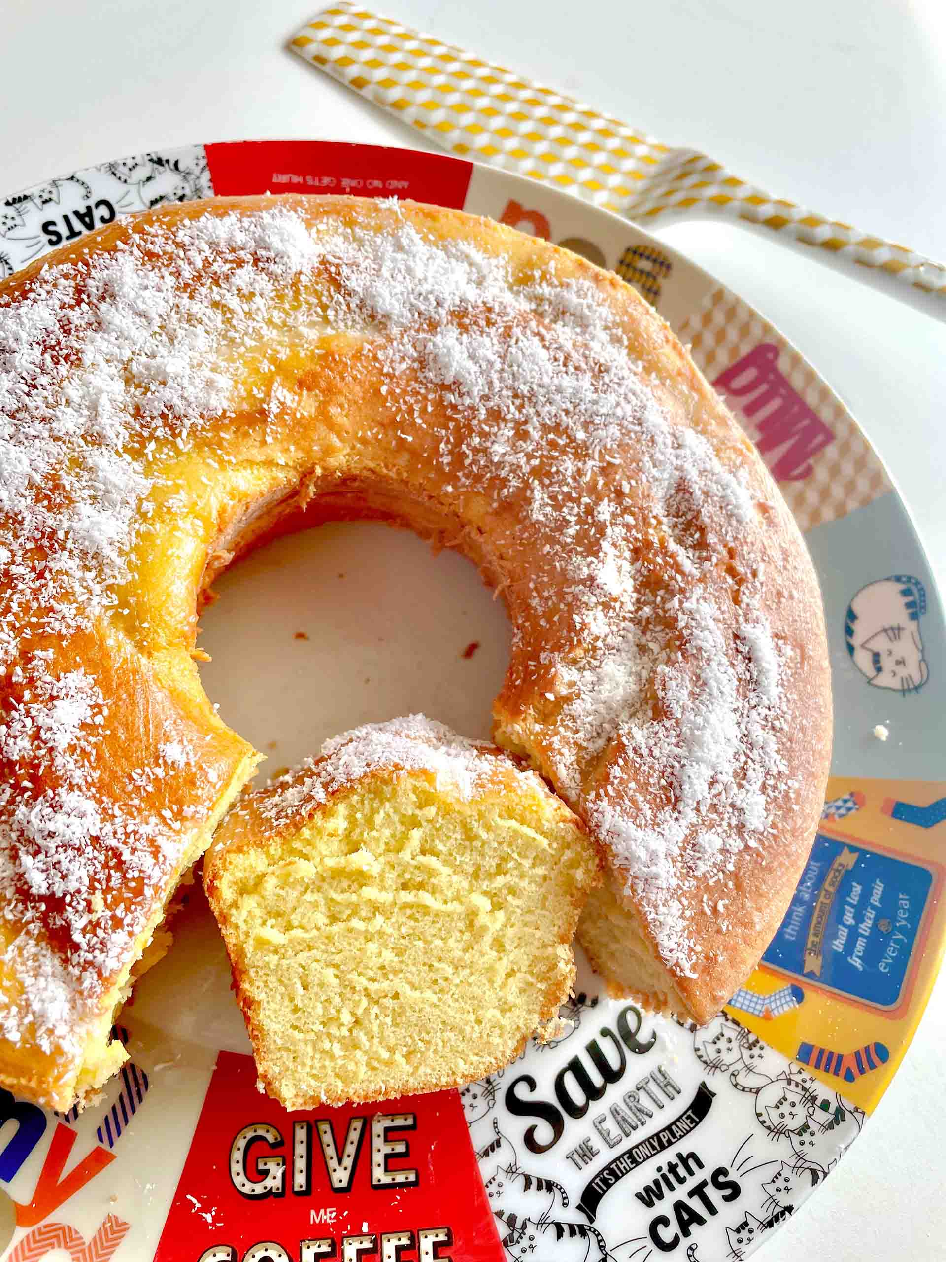Bolo de Leite de Coco