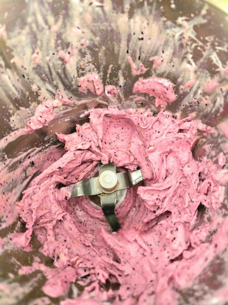 Gelado Mirtilo e Banana